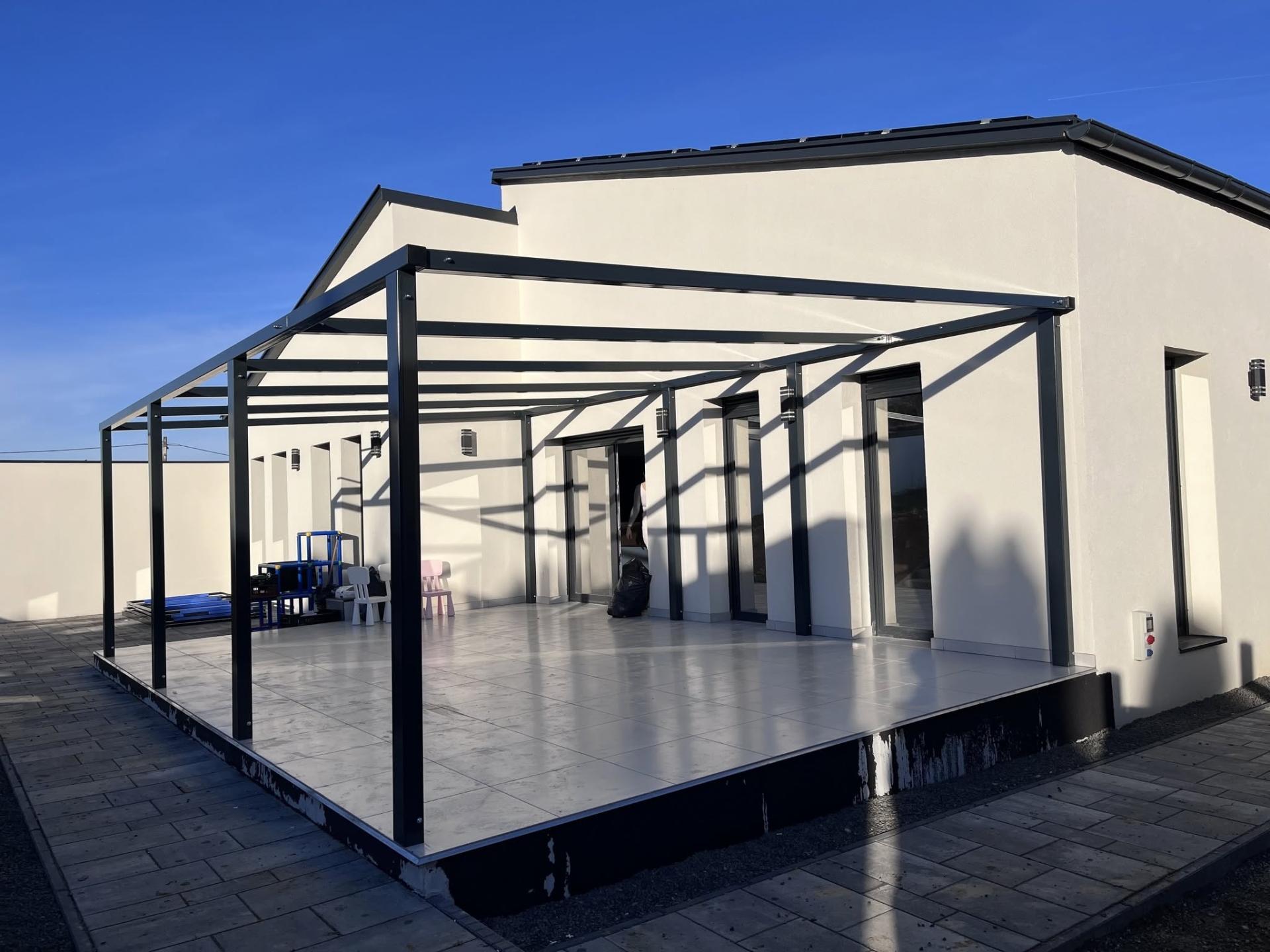 Egyedi tervezésű moduláris pergola